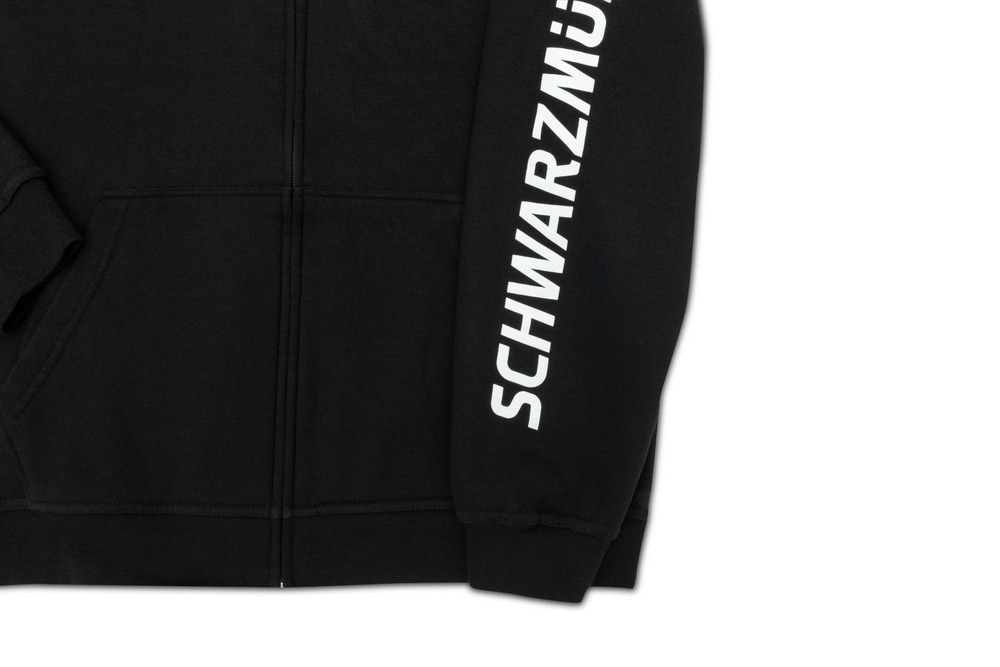 Sweatjacke schwarz Größe S